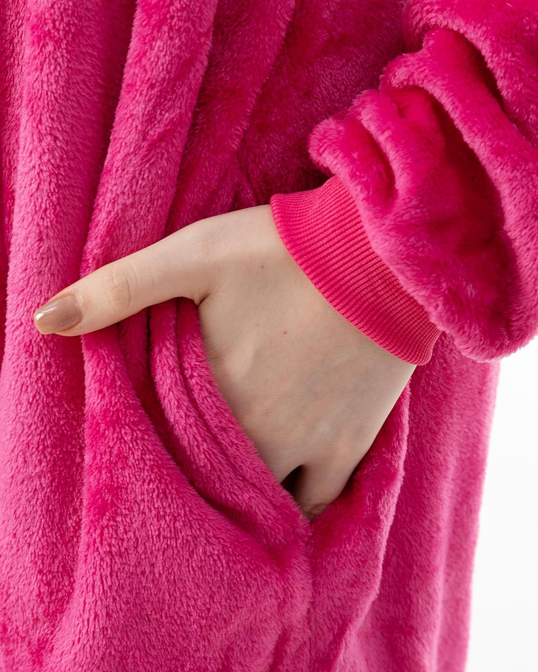 Katara 1744 Glücksbärchis Onesie Herz-Kostüm, Tiere, Party, Karnevals-Kostüm in Pink, Verkleidung zu