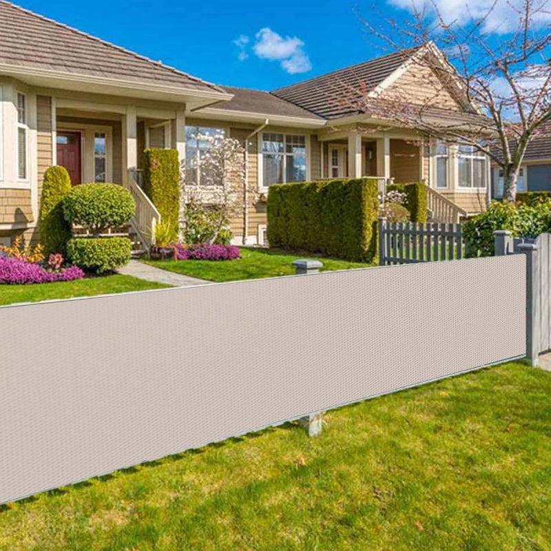 Ufamiluk Windschutz Balkon fest meterware Tuch Fuer den Balkon UV-Schutz balkonverkleidung für Balko