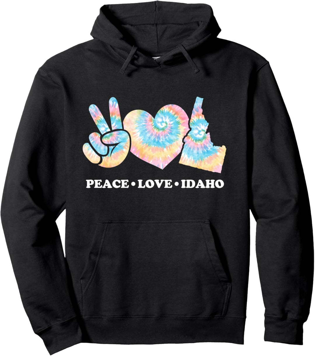 Peace Love Idaho Pullover Hoodie