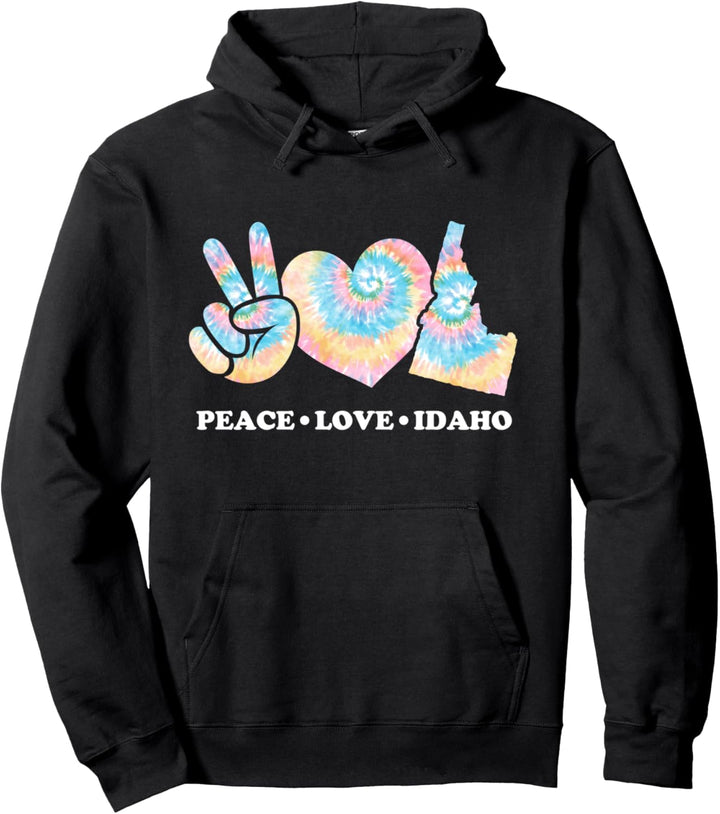Peace Love Idaho Pullover Hoodie