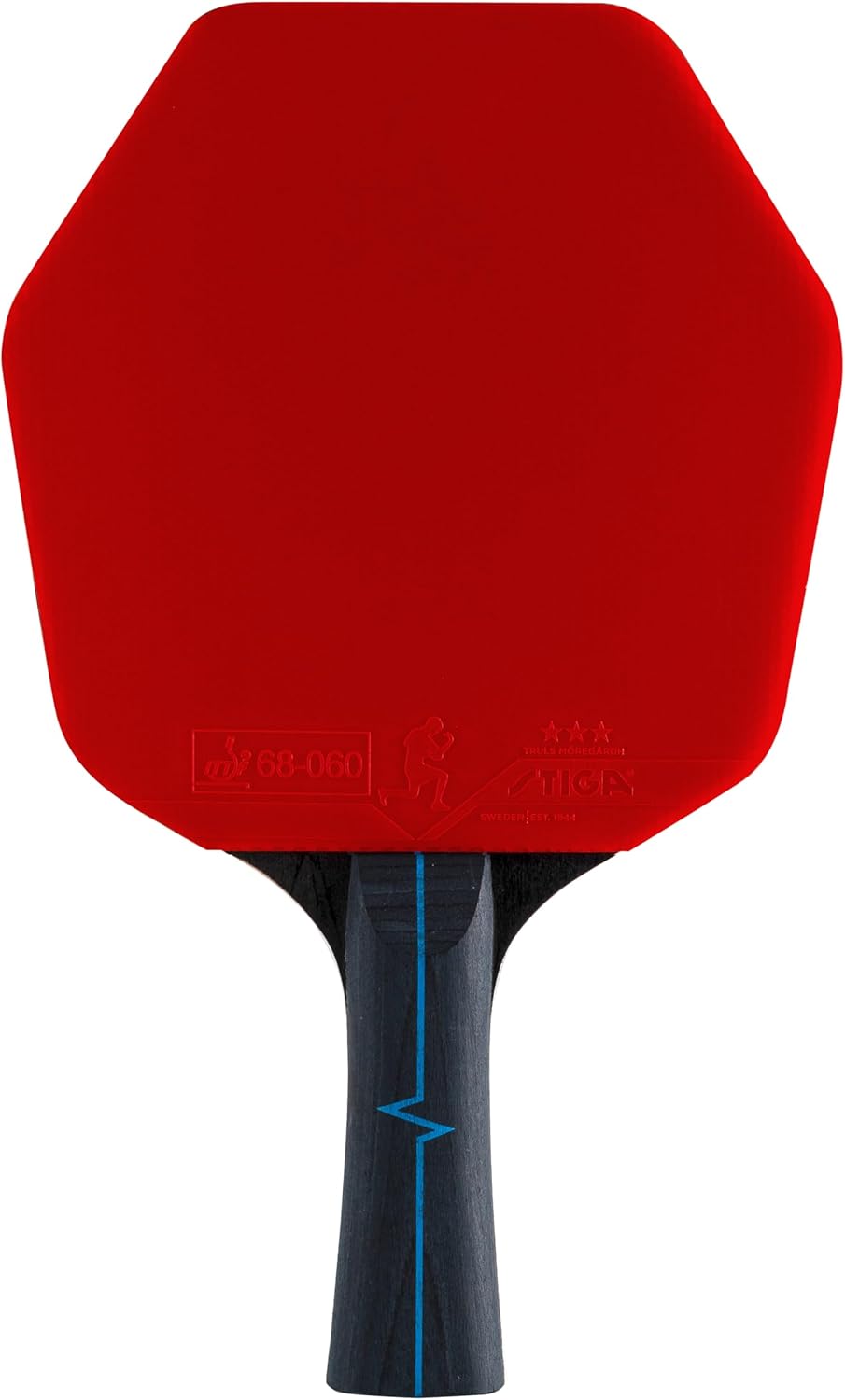 STIGA Tischtennis Set Pulse Box II 3-Star Cybershape - 3 Sterne ITTF-zugelassene Tischtennisschläger