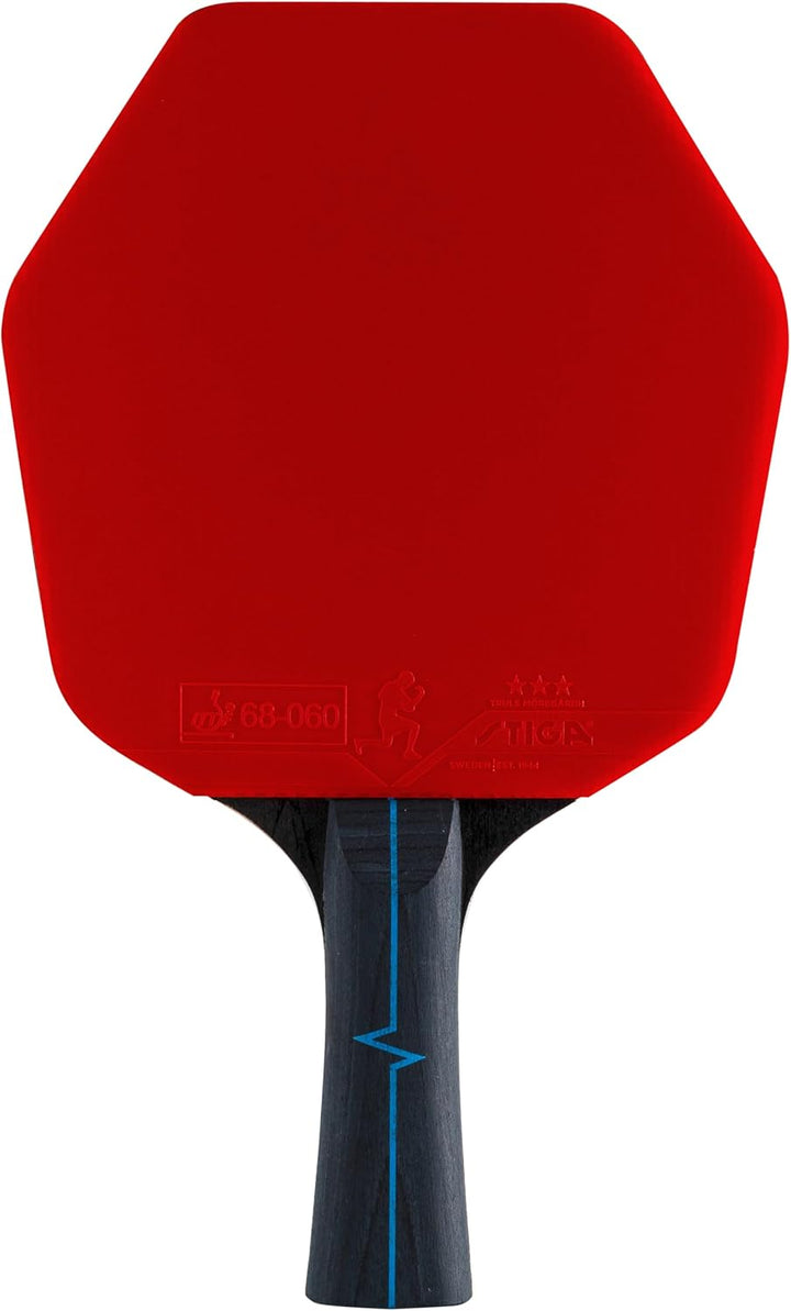 STIGA Tischtennis Set Pulse Box II 3-Star Cybershape - 3 Sterne ITTF-zugelassene Tischtennisschläger