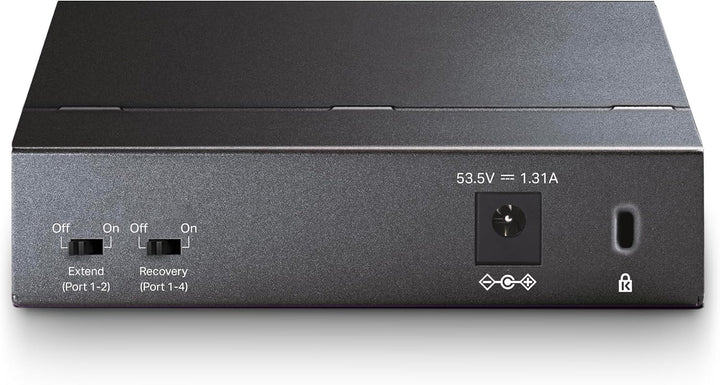 TP-Link TL-SG1005P PoE Switch 5-Port Gigabit Lan Switch mit 4 PoE+ Ports (65 Watt, IEEE-802.3af/at P