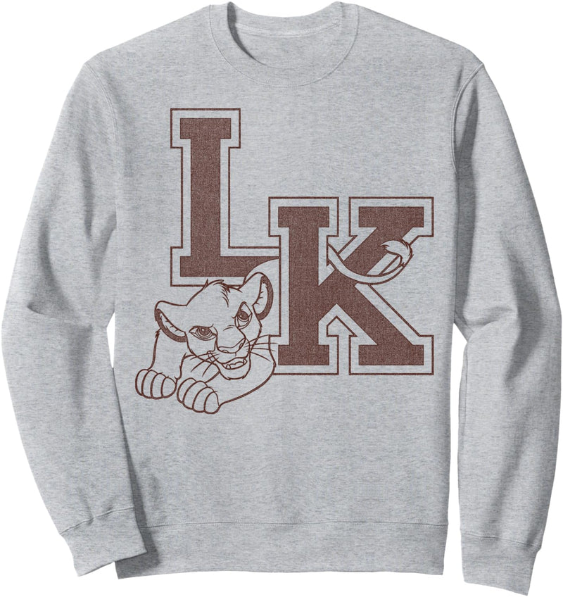 Disney The Lion King Simba LK Logo Sweatshirt