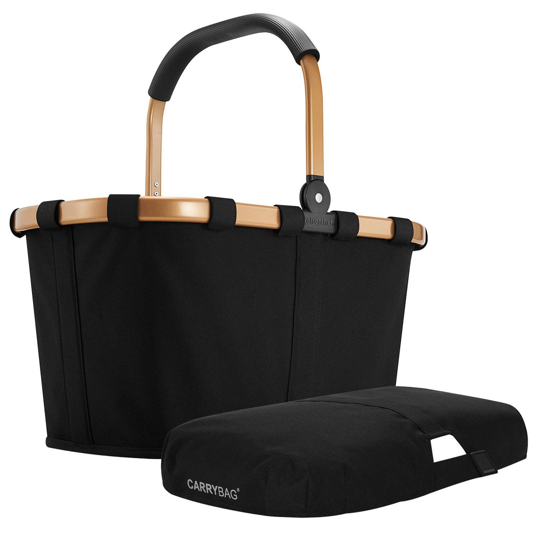 reisenthel carrybag Frame Gold Henkel Einkaufskorb + Cover Abdeckung