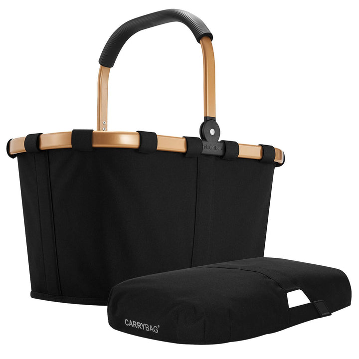 reisenthel carrybag Frame Gold Henkel Einkaufskorb + Cover Abdeckung