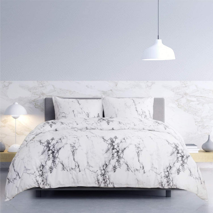 BEDSURE Bettwäsche 155x220 3teilig Bettbezug - Bettwäsche-Sets 155 x 220 cm mit 2 Kissenbezüge 80x80