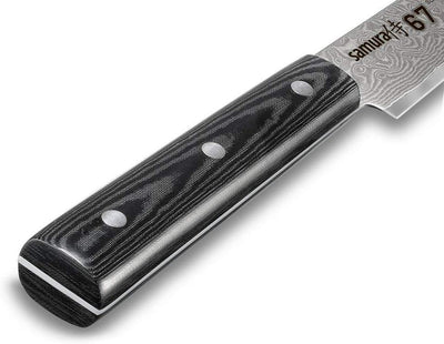 SAMURA Damascus Tranchiermesser, 67 Lagen Damaststahl SD 67-0045M, 19,5 cm