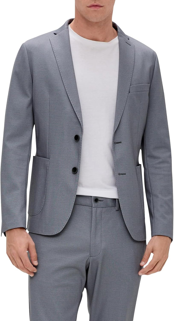 s.Oliver Herren Business-Anzug Jacke 50 97a9, 50 97a9