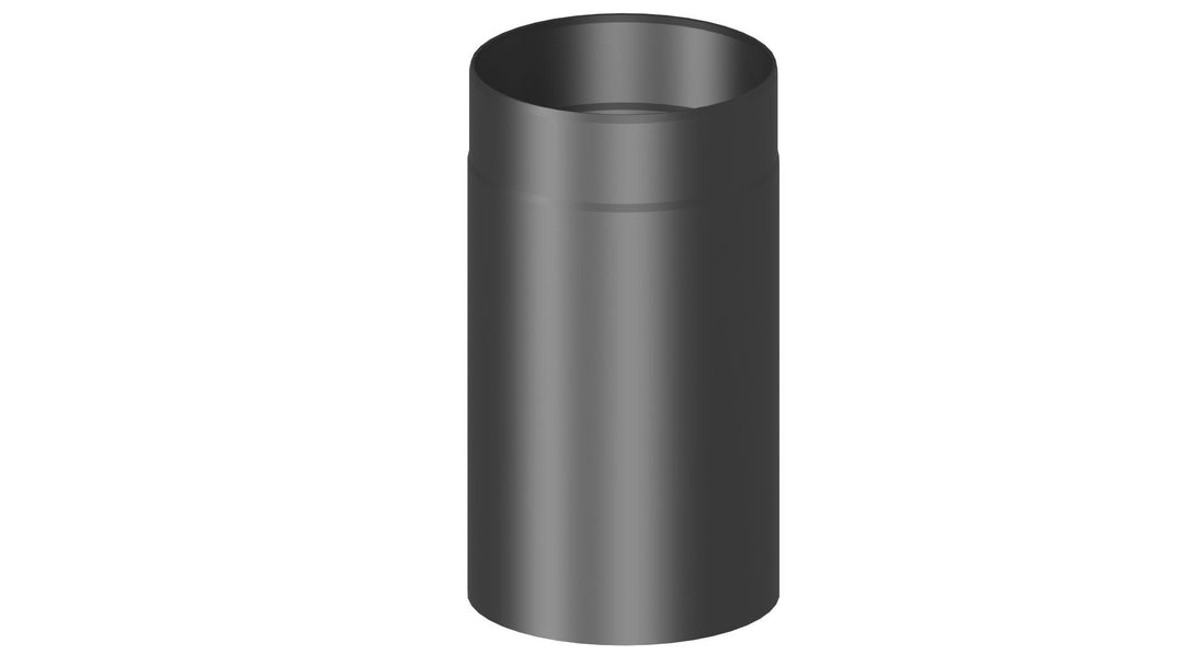 Ofenrohr / Kaminrohr / Rauchrohr, 330mm Länge und 120mm Innendurchmesser, schwarz 120 mm Innendurchm