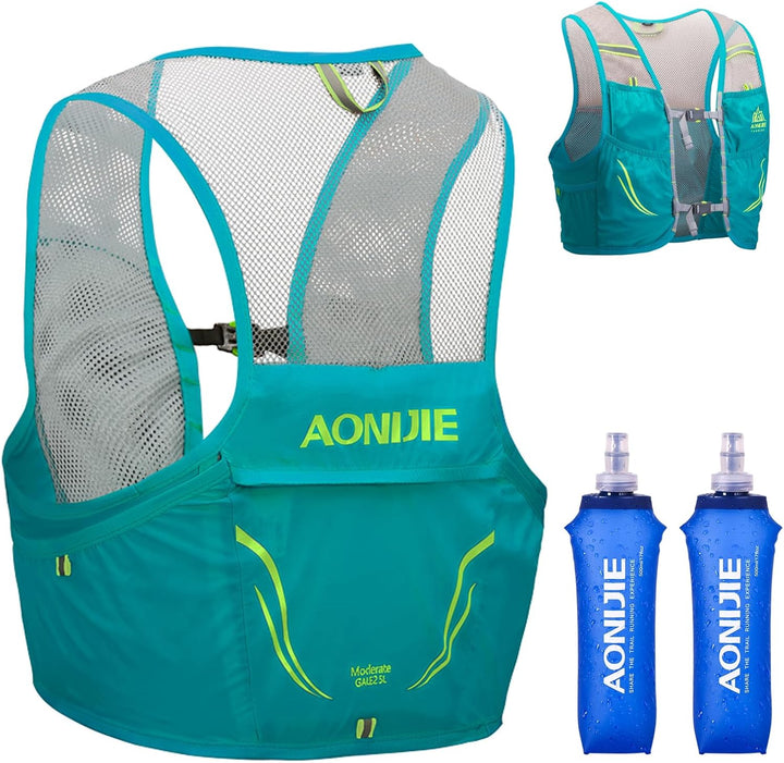 TRIWONDER 2.5L Ultraleicht Trinkrucksack, leichte Rucksackweste, Laufrucksack für Marathon, Bergläuf