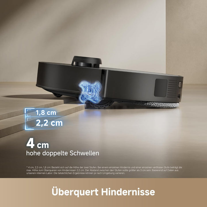 dreame L50s Pro Ultra Saugroboter mit Wischfunktion 100 Tage automatische Leerung, Mopp-Selbstreinig
