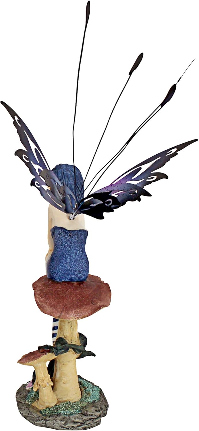 Design Toscano Sapphire, die Pepperwand-Fee, Figur, Sapphire
