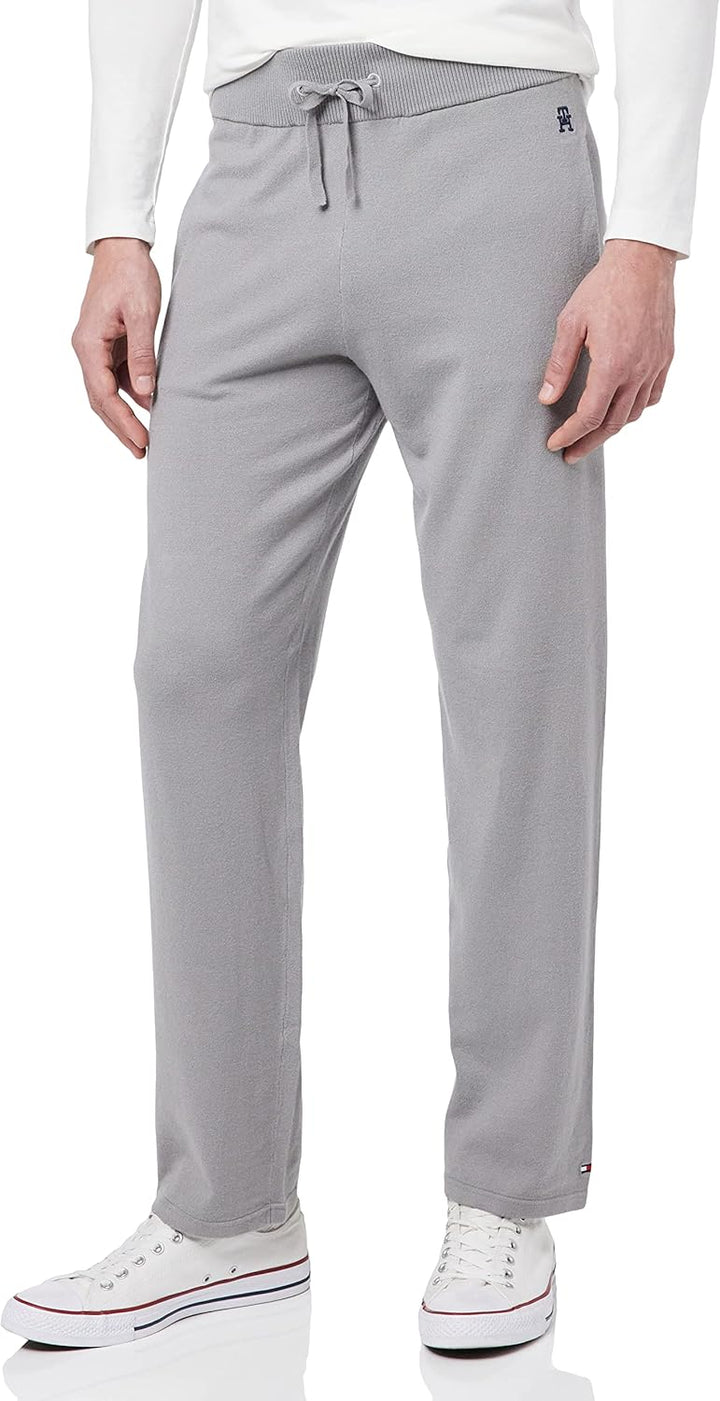 Tommy Hilfiger Herren Knit Pant Strickhose S Universal Grey, S Universal Grey