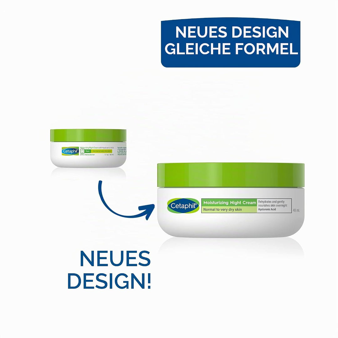 Cetaphil Crema Hidratante Noche Facial, 48 Ml