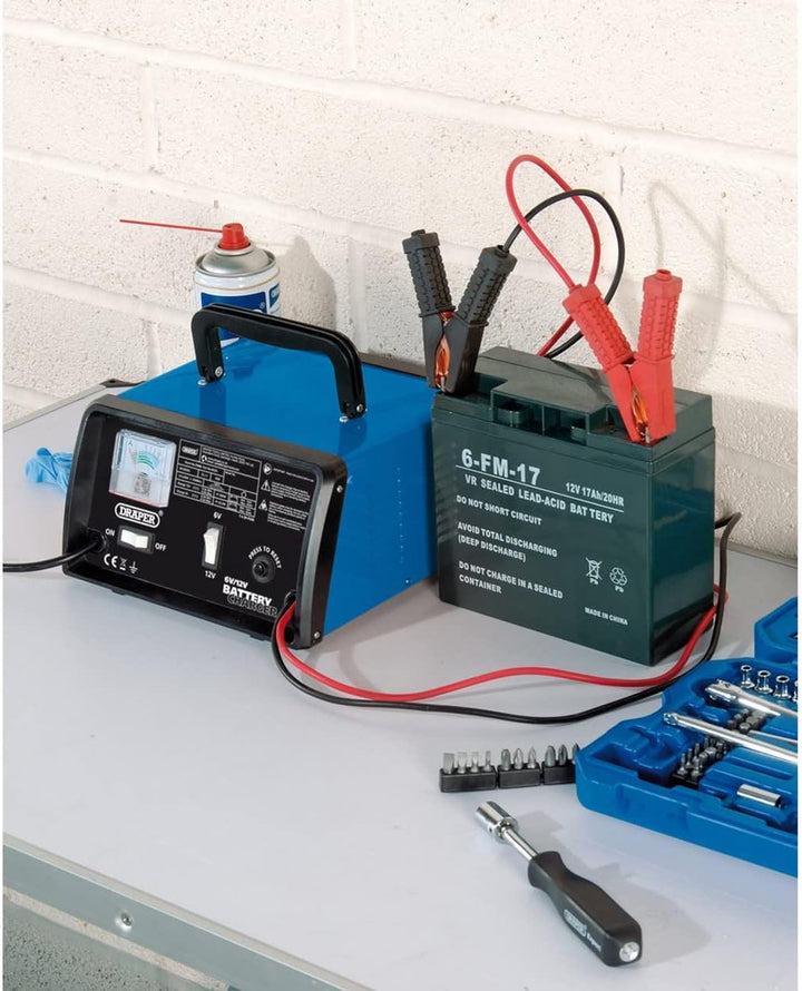 Draper 20486 12V 4.2A Battery Charger