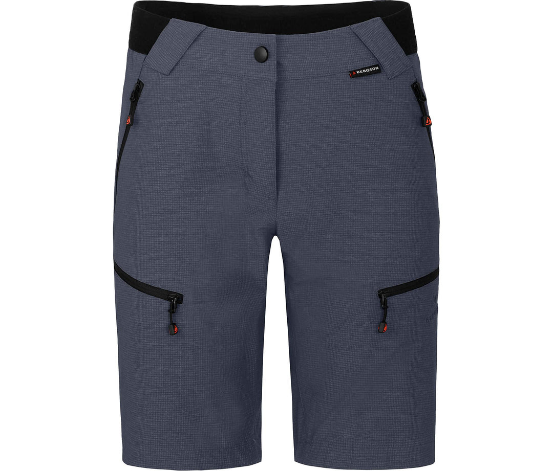Bergson PORI Bermuda | Damen Wandershorts - Robust &amp; elastisch Damen Wandershorts in Bermuda-Länge,