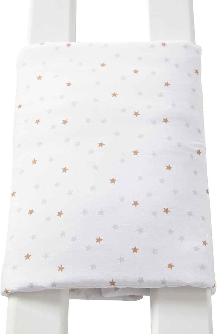 Vertbaudet Polster für Babybett-Gitterstäbe weiss Bedruckt ONE Size