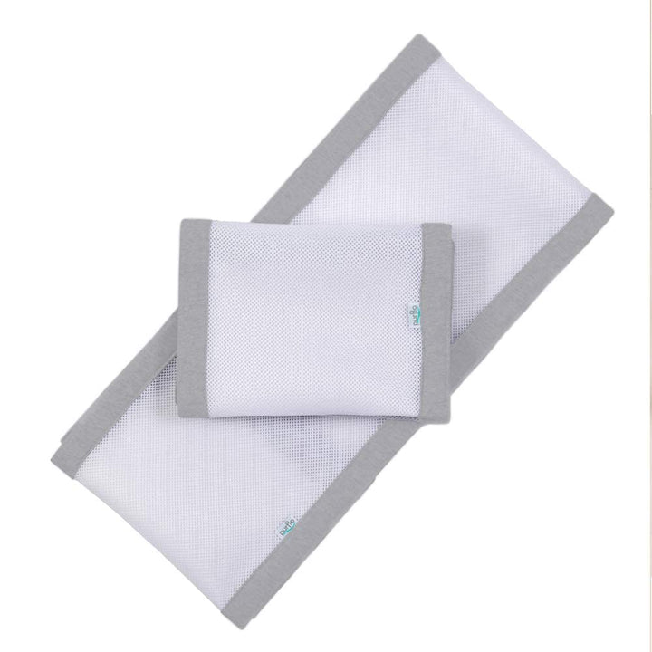 Purflo Atmungsaktive Nestchen,sichere Alternative zu traditionellen Babybettumpern,maschinenwaschbar