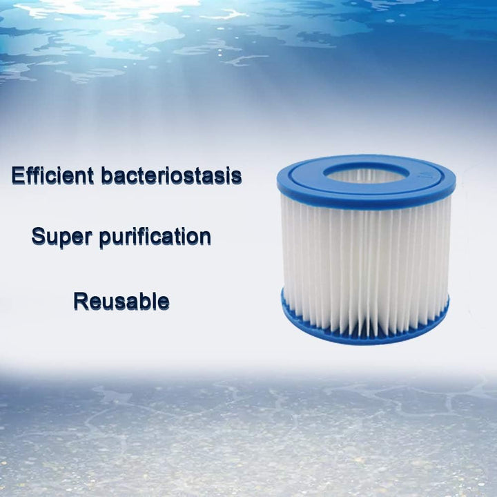 WuYan Ersatz Whirlpool Filterkassette für Best-Way für Flowclear Grösse VI Ersatzfilterkassette für