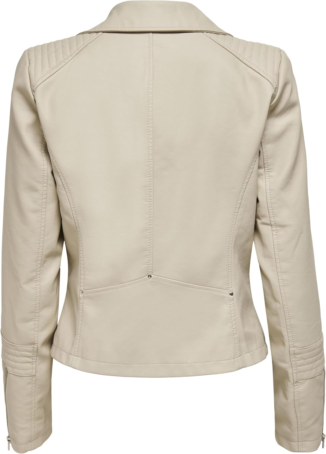 ONLY Female Kunstlederjacke ONLGEMMA Kunstlederjacke 34 Silver Lining, 34 Silver Lining