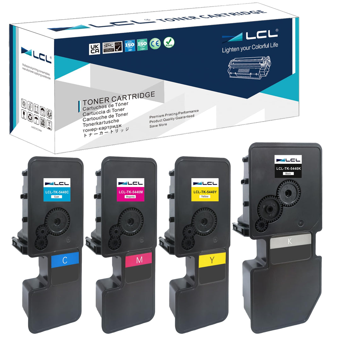 LCL TK5440 Toner kompatibel für TK-5430 TK-5440 TK-5440K TK-5440C TK-5440M TK-5440Y TK-5430K TK-5430