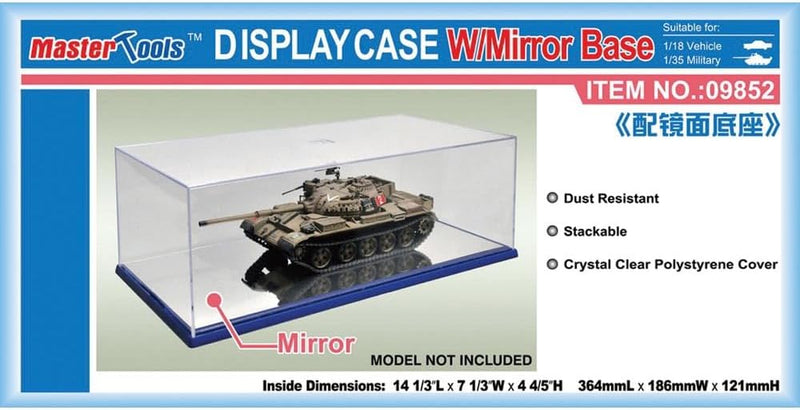 Trumpeter 009852 Vitrine, 364 x 186 x 121 mm Modellbausatz, Modellbauzubehör, Mehrfarbig