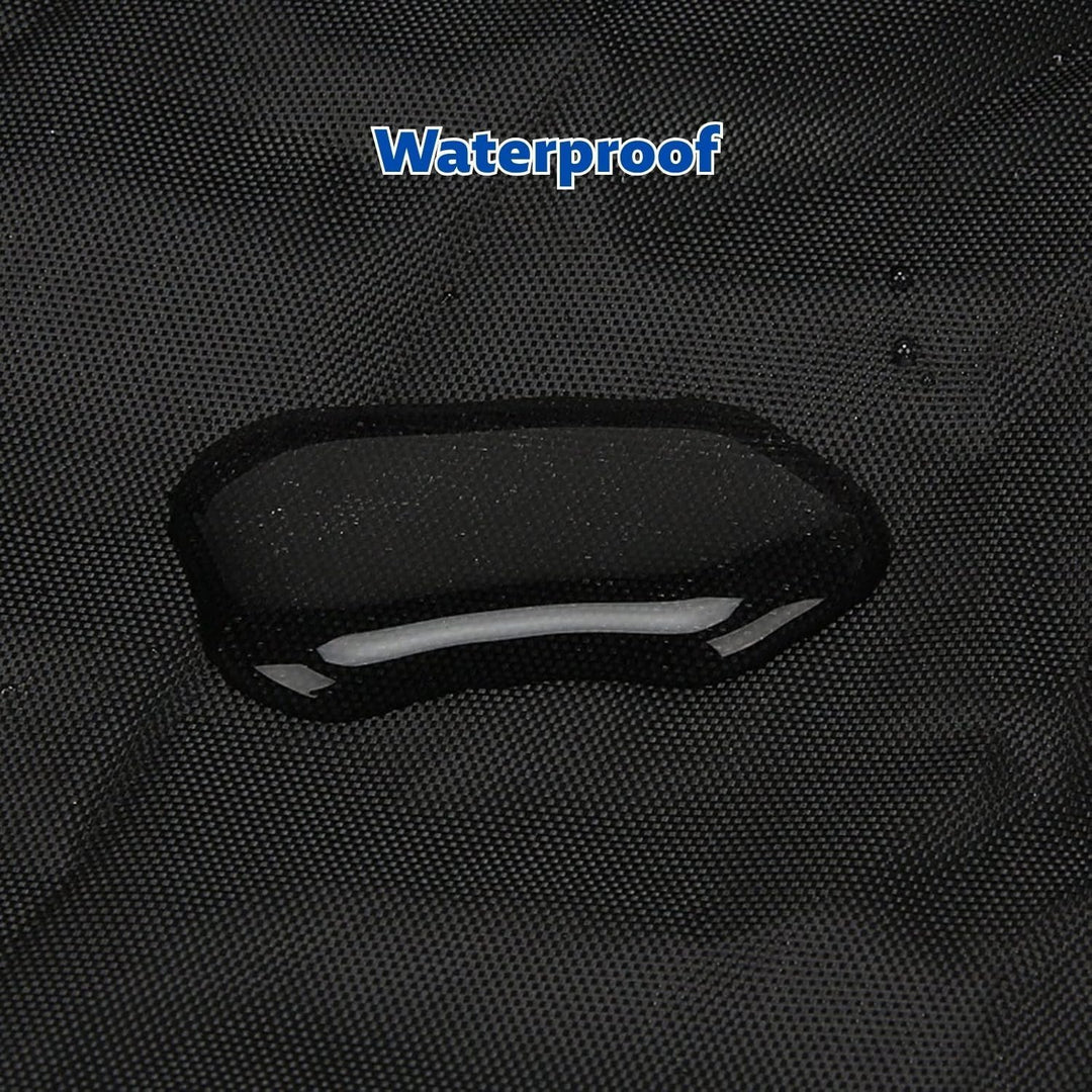 Grill Abdeckhaube, Grillabdeckung aus Polyester, gross, Ø90×120 cm, Hochleistungs-Grillabdeckung, wa