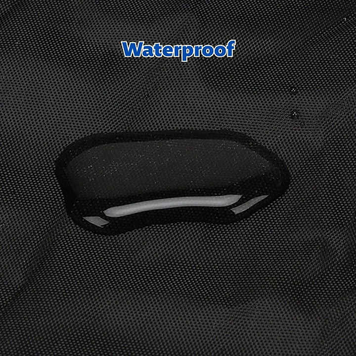 Grill Abdeckhaube, Grillabdeckung aus Polyester, gross, Ø90×120 cm, Hochleistungs-Grillabdeckung, wa