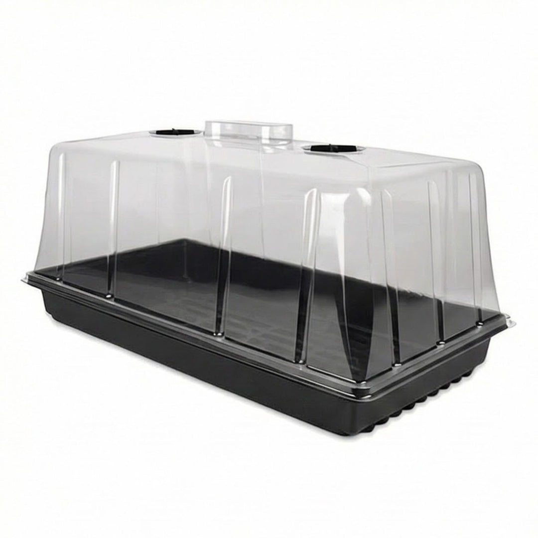 GrowPRO High Dome Zimmergewächshaus, 54x27x25 cm - Anzuchthaus mit verschliessbaren Belüftungslöchen