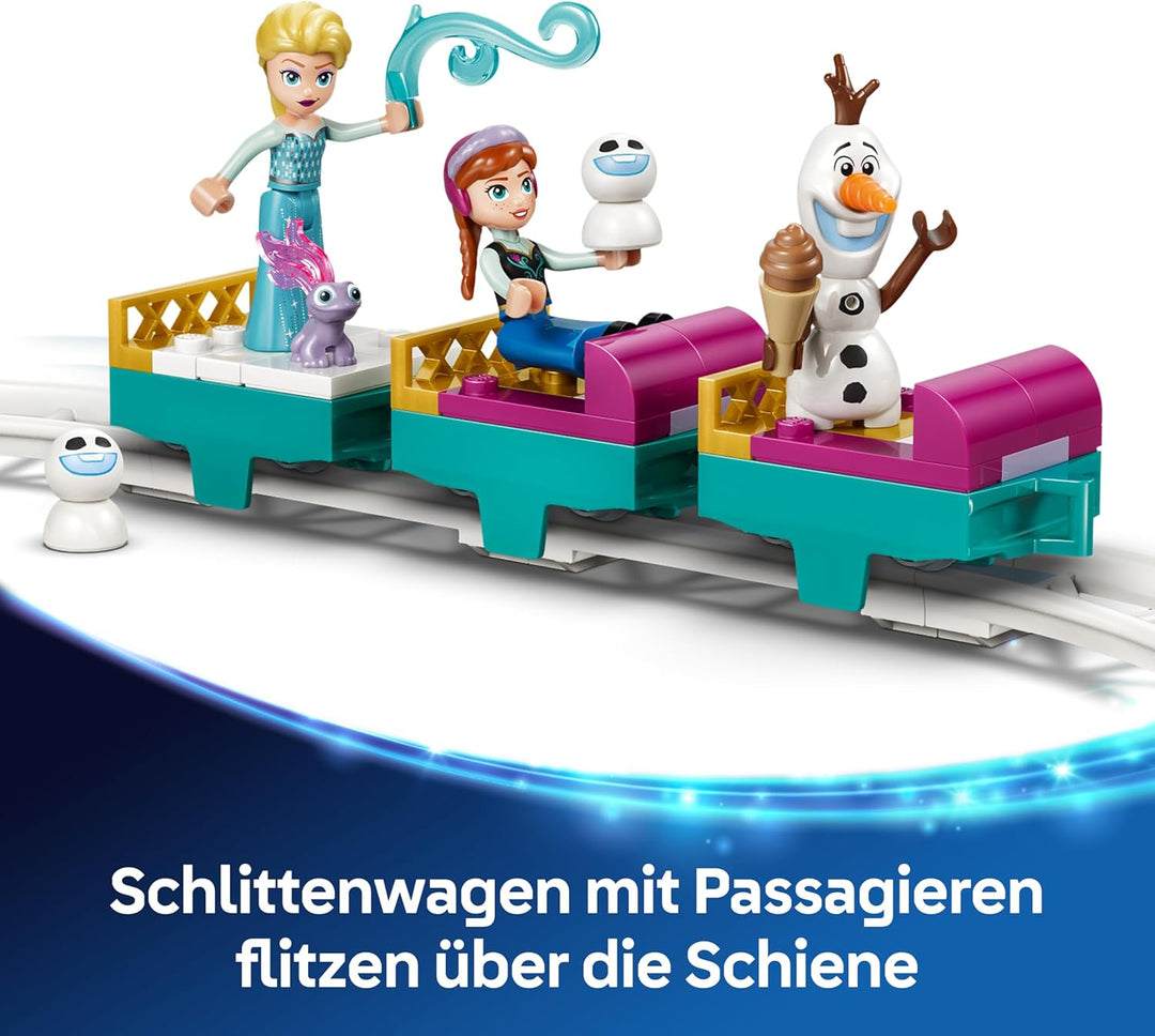 LEGO ǀ Disney Frozen Elsas Schlittenfahrt um den Eispalast - Spielzeug inkl. Anna- und ELSA-Minipupp