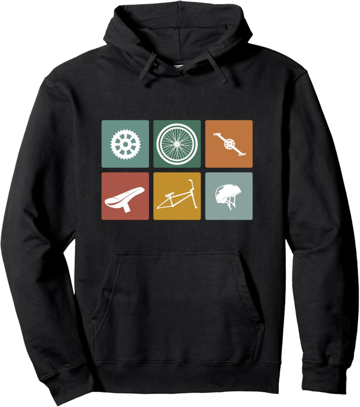 Fahrrad Downhill Bike Rad MTB Mountainbike Pullover Hoodie