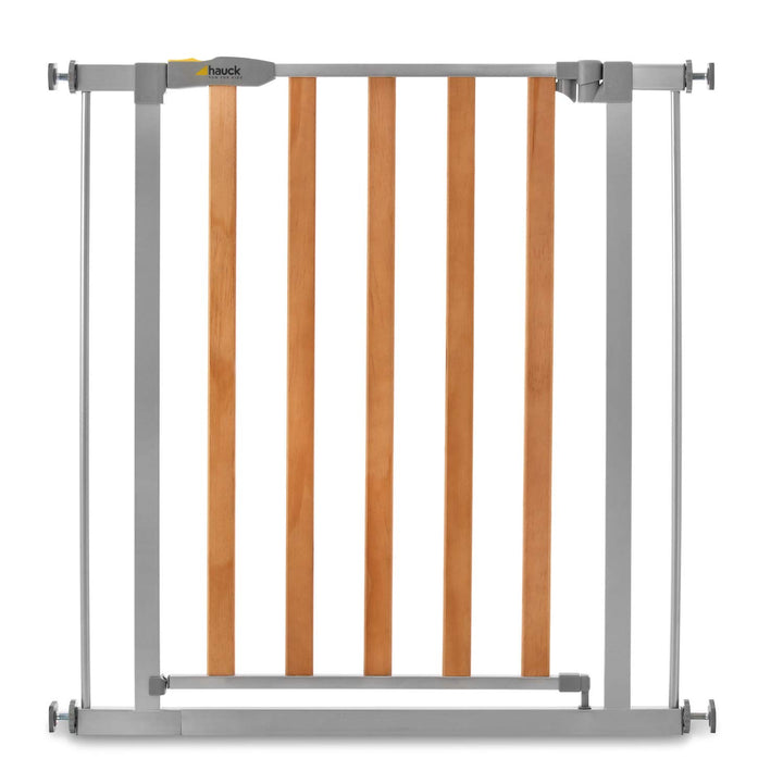 Hauck Türschutzgitter / Treppenschutzgitter für Kinder Wood Lock 2 Safety Gate / ohne Bohren / 75 -