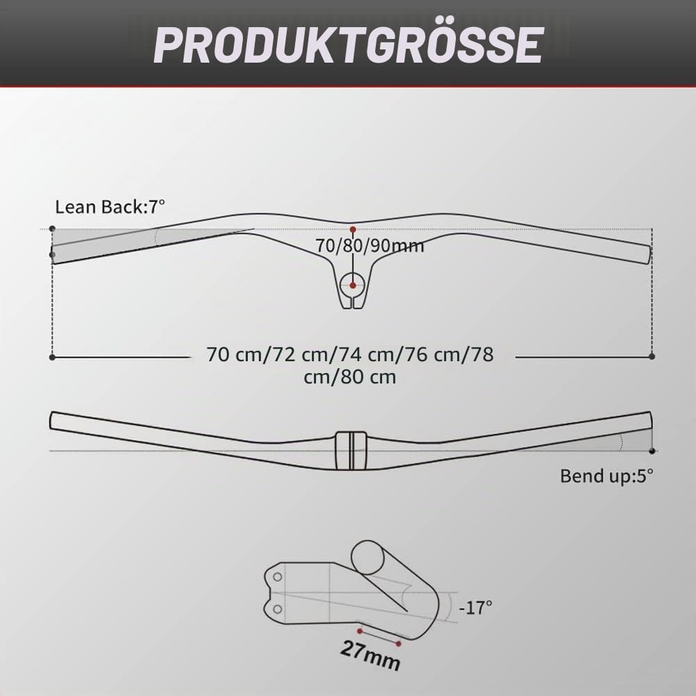 RXL SL riser lenker carbon 28.6mm Integrierte Lenker downhill lenker carbon mtb lenker UD matt 700 *