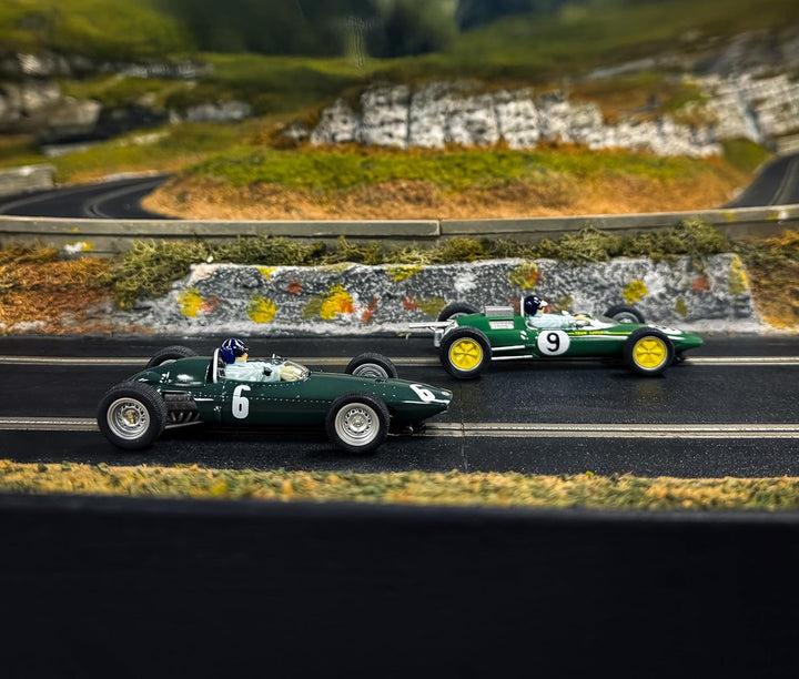 Scalextric C4580A 1963 Monaco Carlo Optimal Prix Doppelpack Slotcar