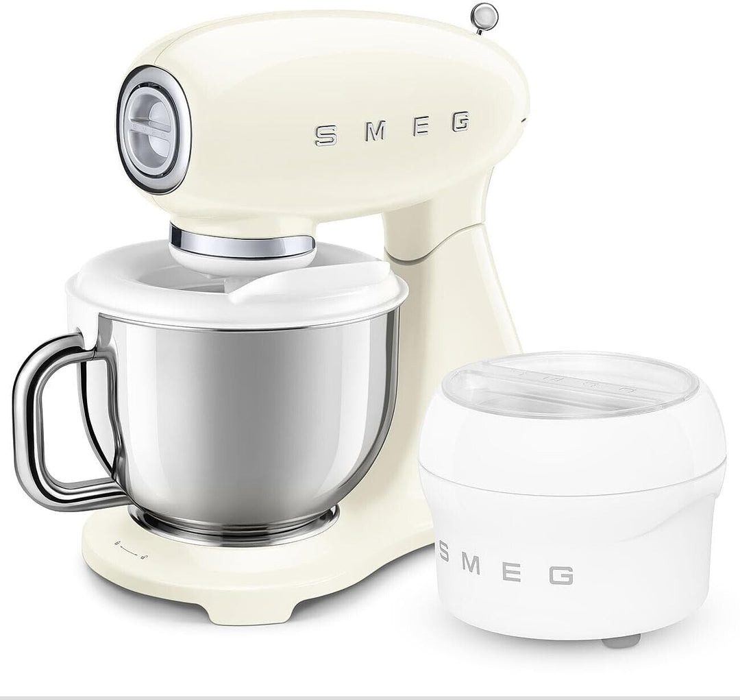 SMF05CREU – SMEG – Multifunktions-Küchenmaschine, 4,8 l, 1000 W, cremefarben