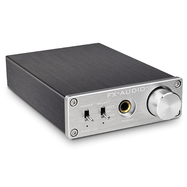 KGUSS FX AUDIO DAC-X6 Mini HiFi 2.0 Digital Audio Decoder DAC Eingang USB/Koaxial/Optischer Ausgang