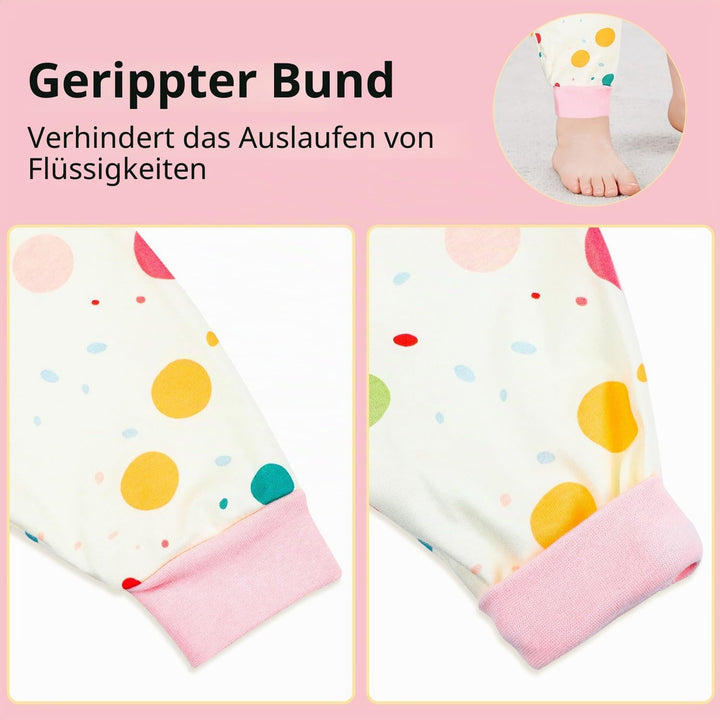 FLYISH DIRECT Baby Windelhosen, 2 Stück Sleepy Windelhose für Kinder, Baby Töpfchen Trainingshose Ba