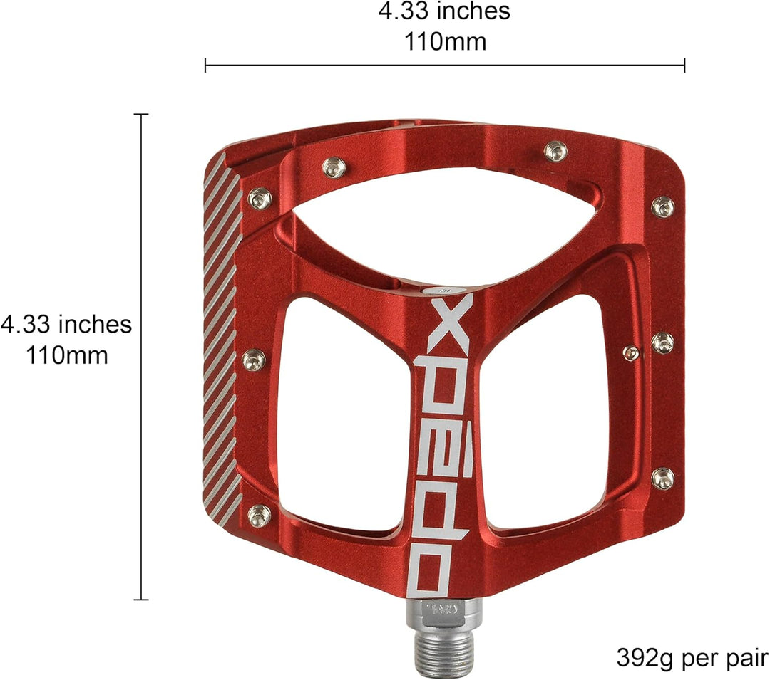 Xpedo 2184020903 Pedal, rot, 20 x 10 x 4cm