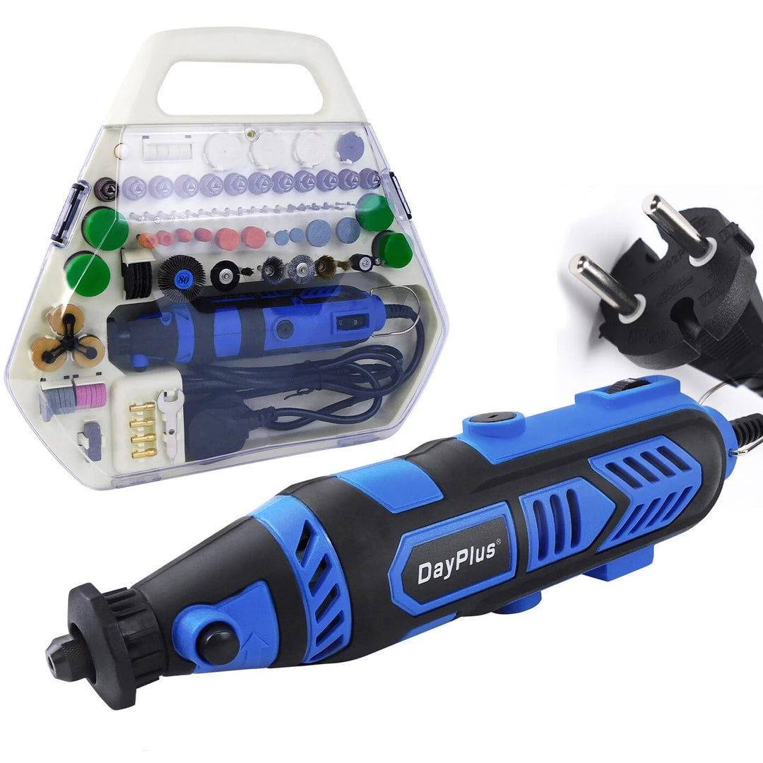 252 teilig Dremel Schleifer Schleifgerät Schleifmaschine 135W 230V Dremel 10000-32000 RPM 6 Geschwin