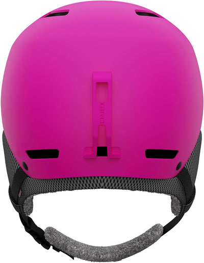 Giro Kinder Crüe Skihelm/Schneehelm M matte bright pink, M matte bright pink