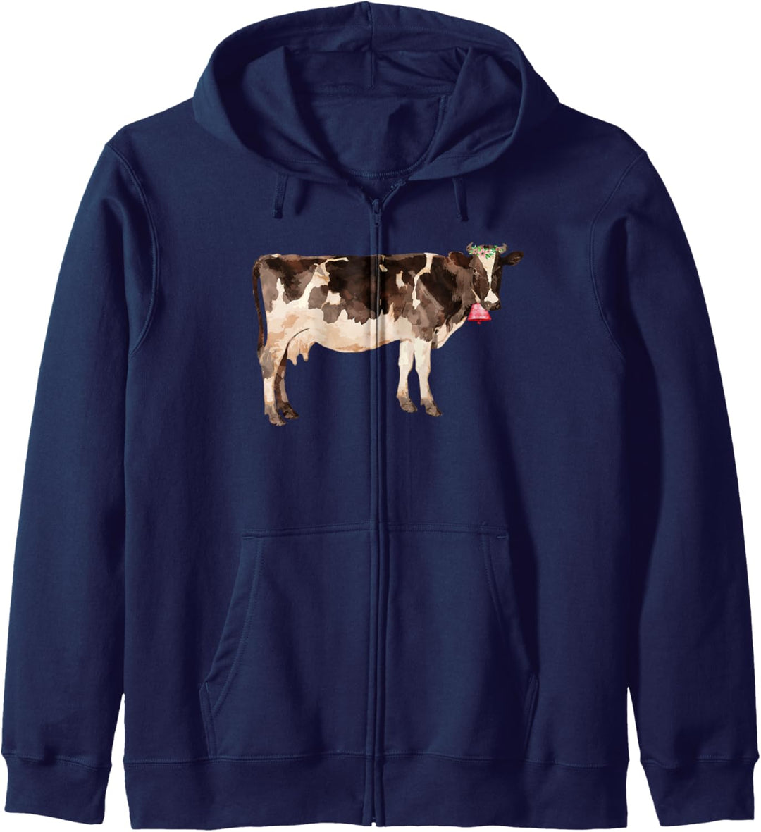 Bauernhoftier Kuh T-Shirt Kapuzenjacke