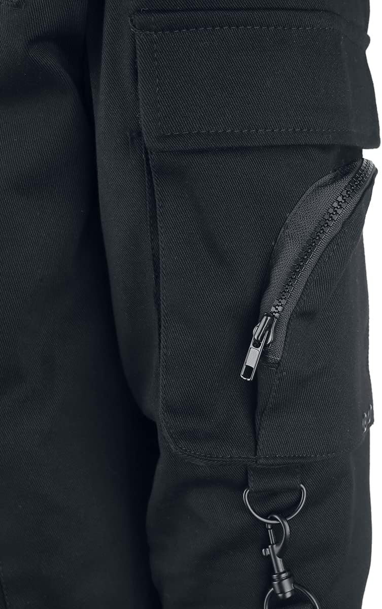 Heartless Malachi Jacket Männer Winterjacke schwarz L 100% Baumwolle Gothic