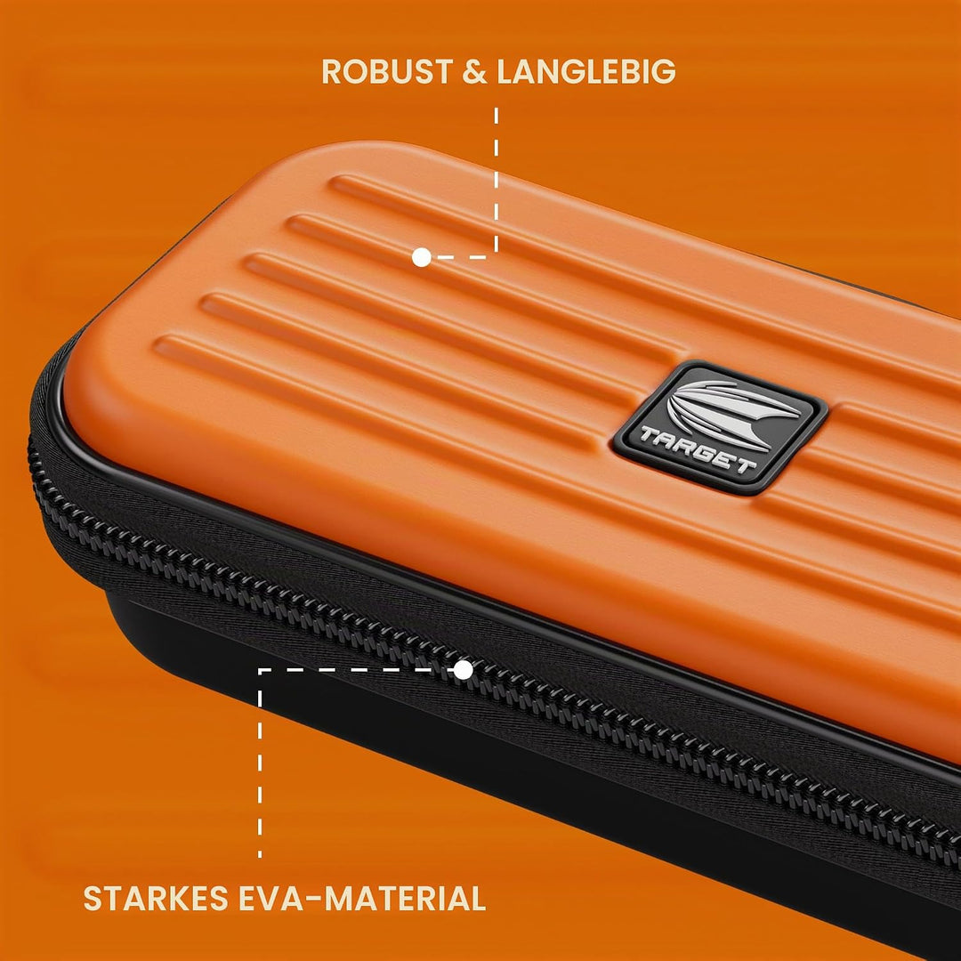 Target Darts Takoma Regular Darts Case - Holds x 1 Satz Darts Brieftasche, Orange