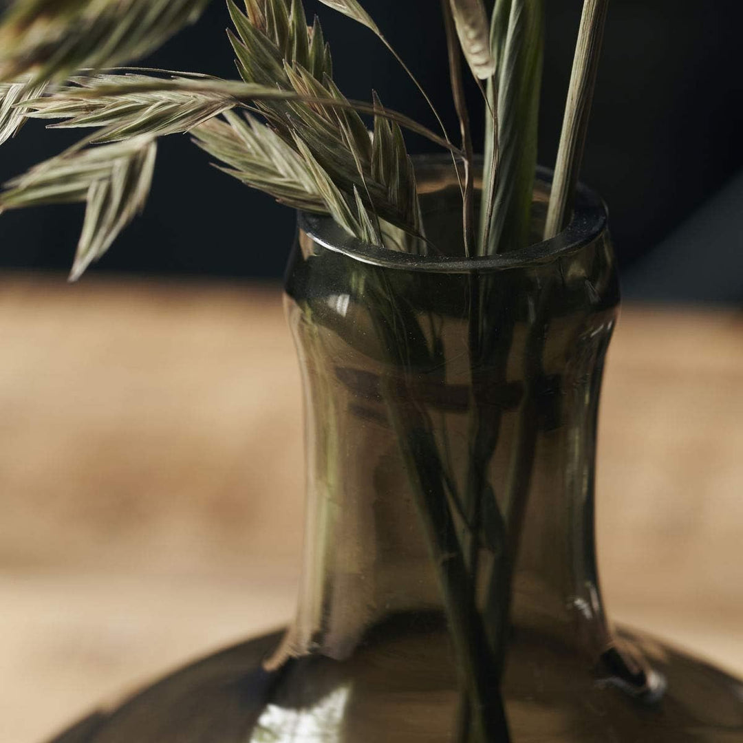 House Doctor 208346065, Vase, Tinka, Dunkelgrün, Glas