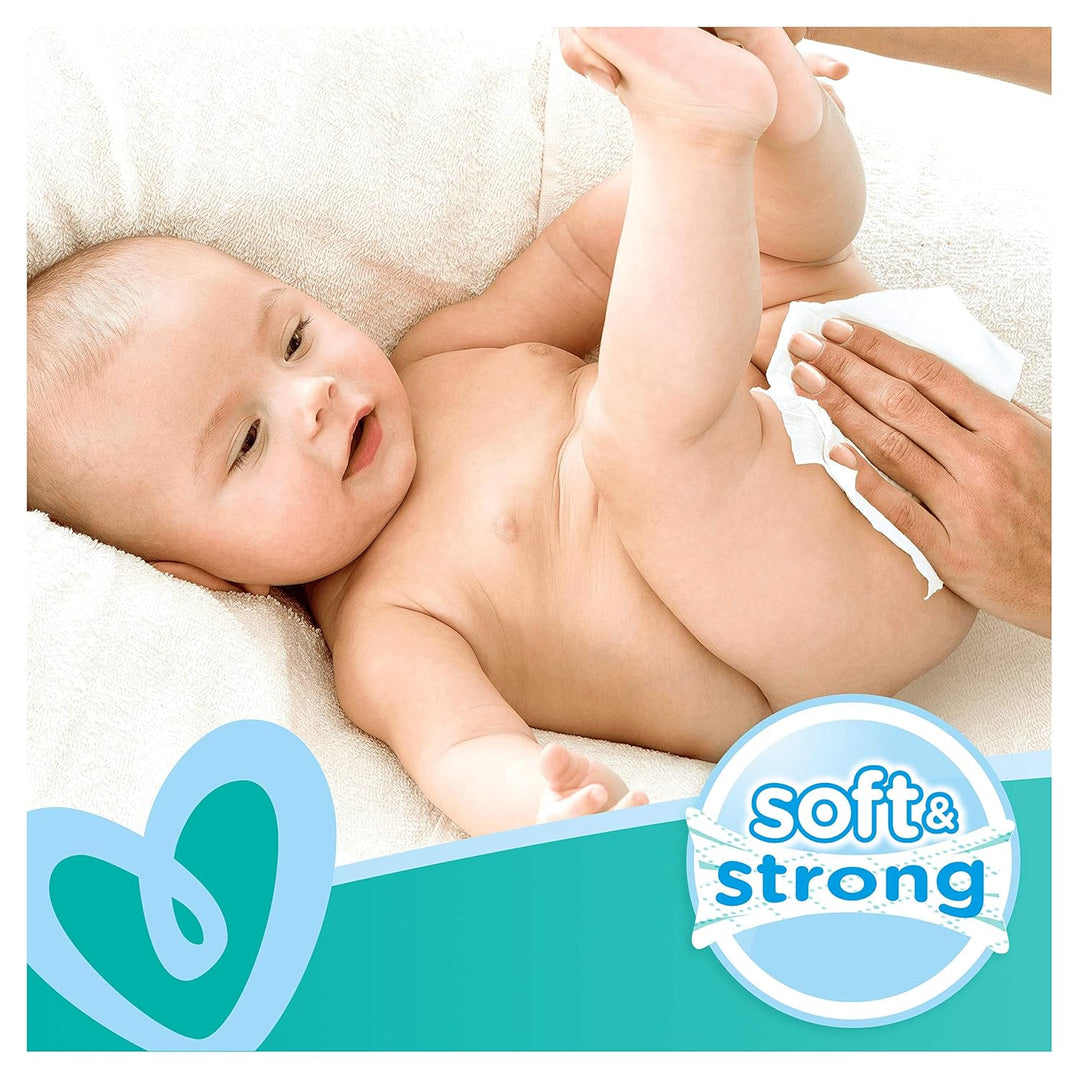 Pampers 81688037 Fresh Clean Baby Feuchttücher, weiss