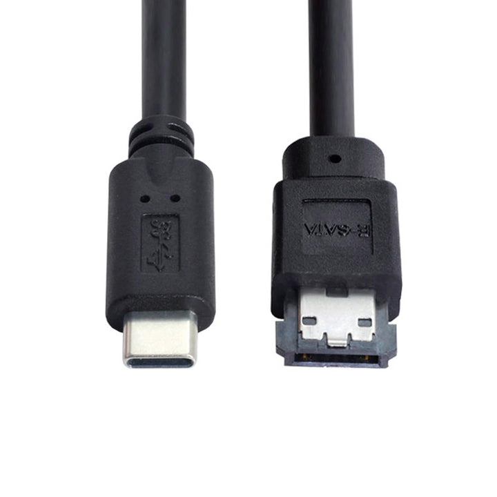 xiwai USB-C auf Power Over eSATA DC5V Adapter USB 3.0 auf HDD/SSD/ODD eSATAp Konverter