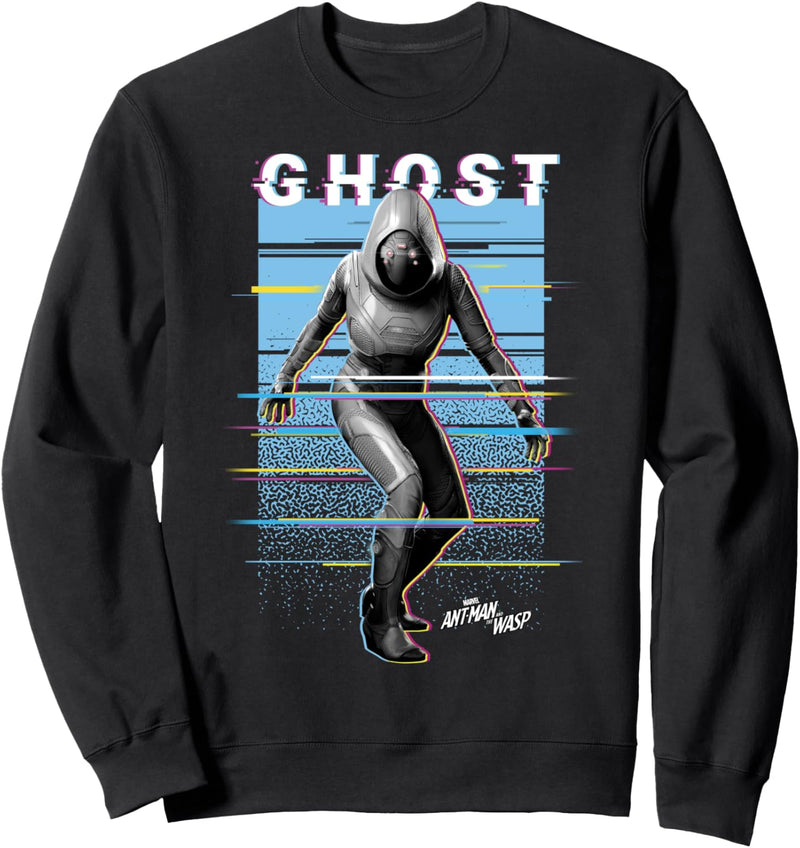 Marvel Ant-Man And The Wasp Ghost Glitched Portrait Sweatshirt