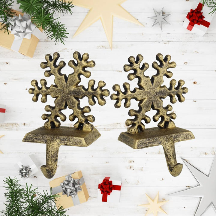 YWZHENYU Weihnachtsstrumpfhalter, langlebige Strumpfaufhänger für Kaminsims, Kamin, Strumpfhaken für