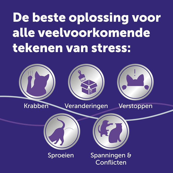 Feliway Optimum - Anti-Stress voor Kat - Verdamper + Refill 48 ml